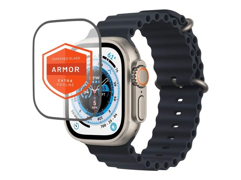 Szkło Hartowane Fixed Armor 9H do Apple Watch Ultra 49mm Czarny