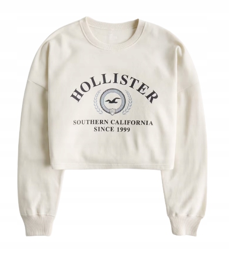 mikina crop krátká Hollister halenka M 38 abercrombie
