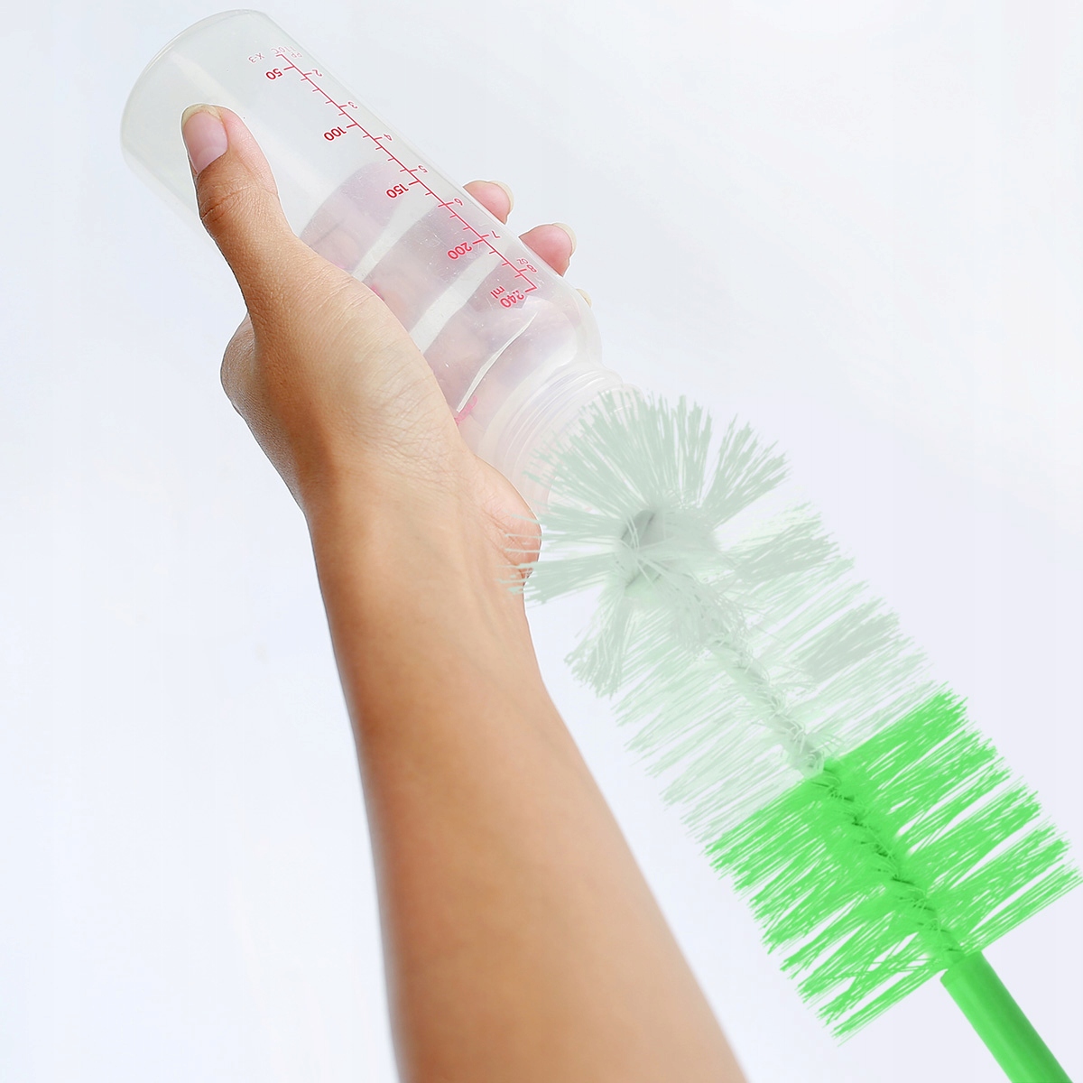 BabyOno SZCZOTKA DO MYCIA butelek smoczków 2x Kod producenta 721/02