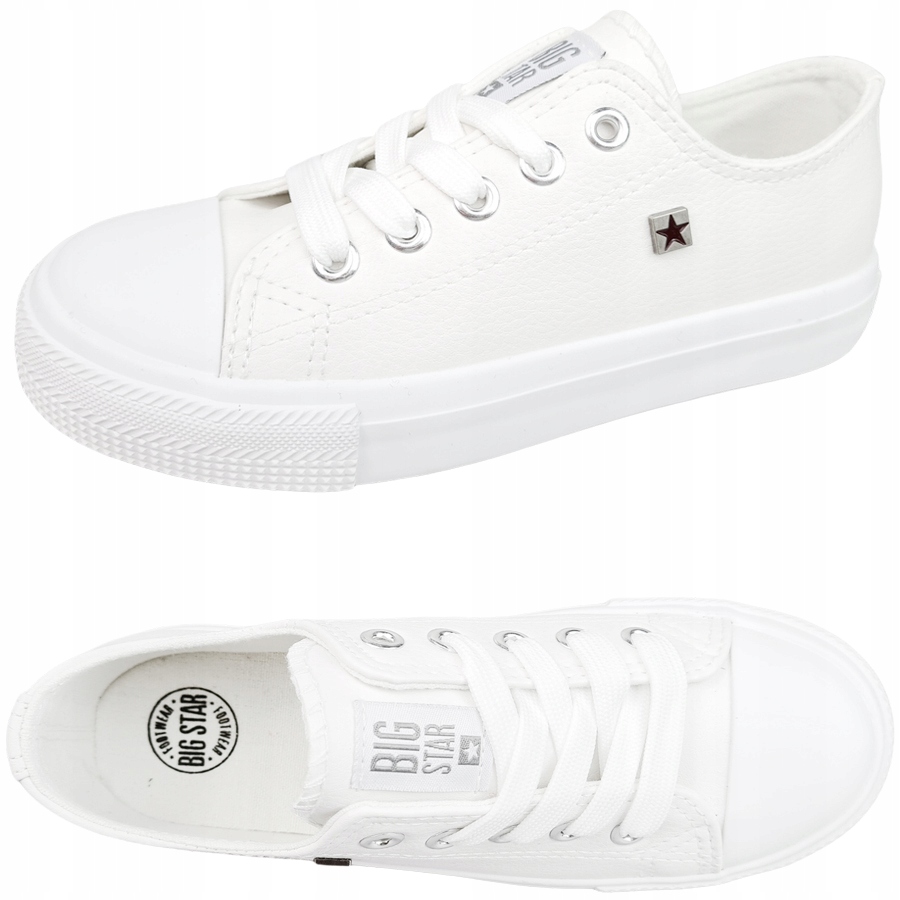 

Trampki Big Star dziecięce buty białe FF374300 28
