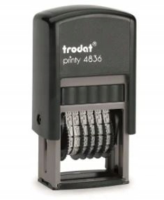 NUMERATOR SAMOTUSZUJĄCY TRODAR PRINTY 6 CYFR