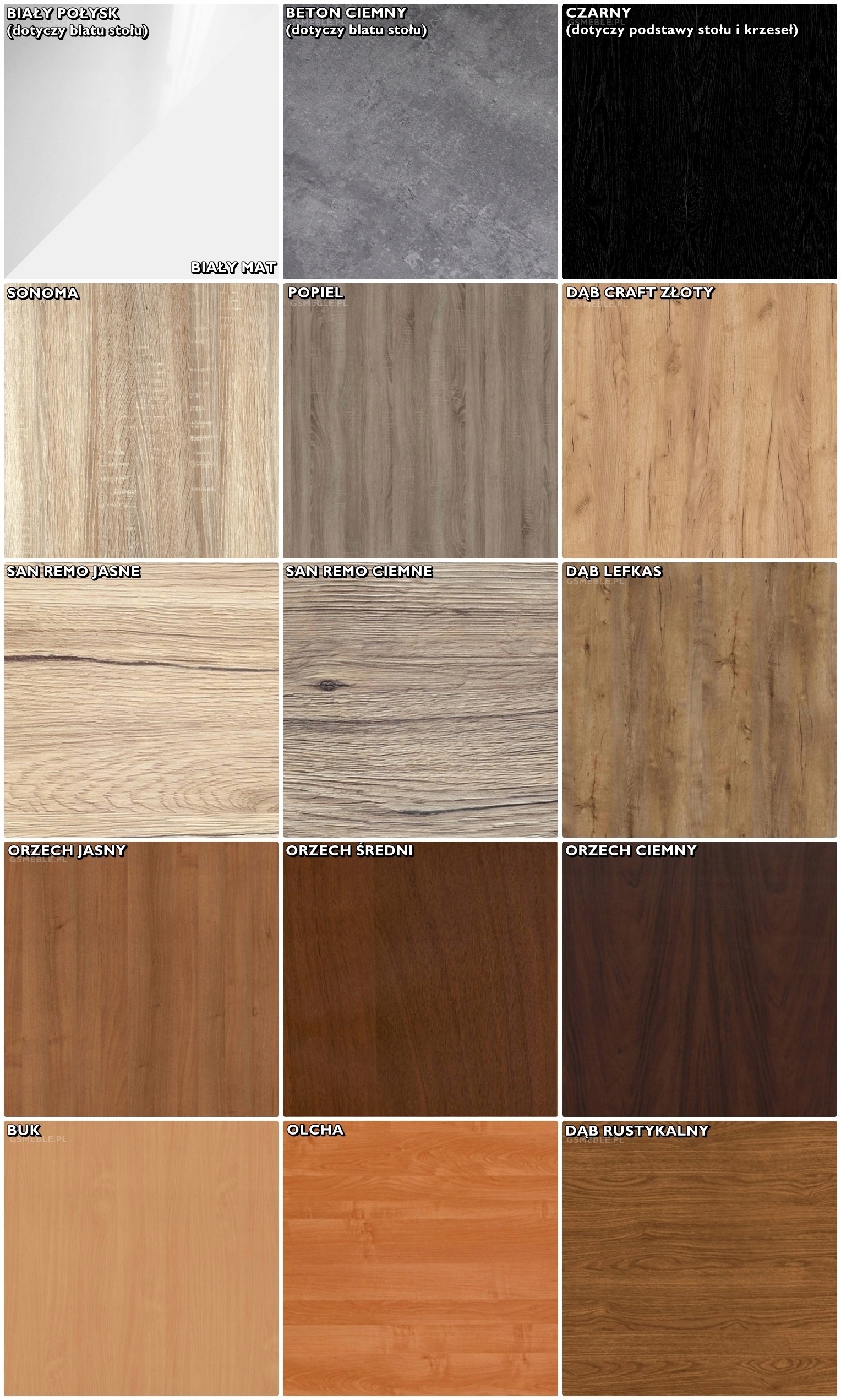 okrągły stół 4 krzesła Skandi styl skandynawski Szerokość stołu 100 cm