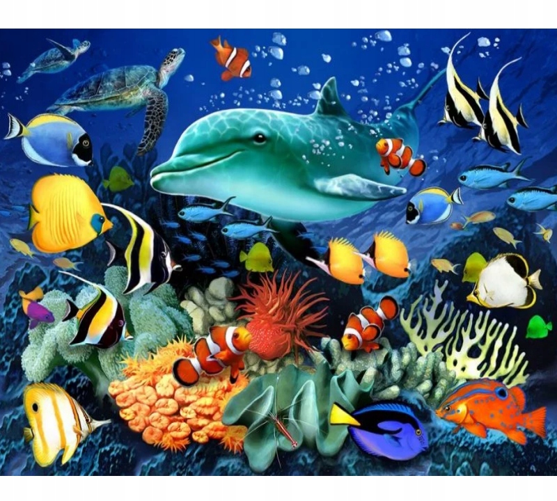 

Puzzle Drewniane Dwustronne – Podwodne Przygody M