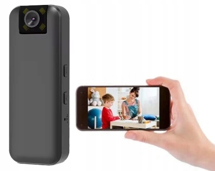 Malá Miniatúrna Mini Špionážna Kamera Na Sim Kartu Gsm 4G S Klipom