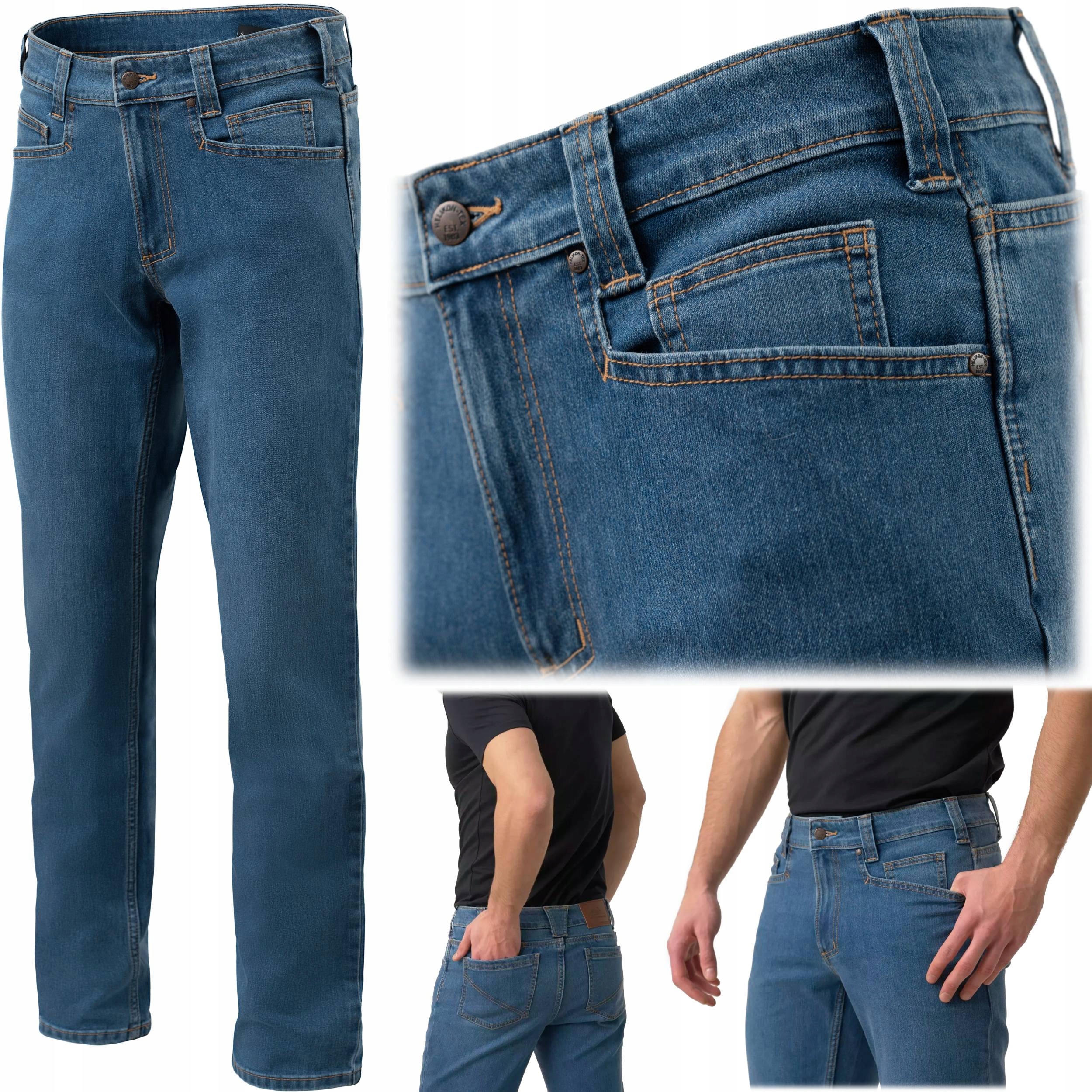 Džíny Cia Pánské Treadstone Jeans Ocean Blue L Regular Helikon