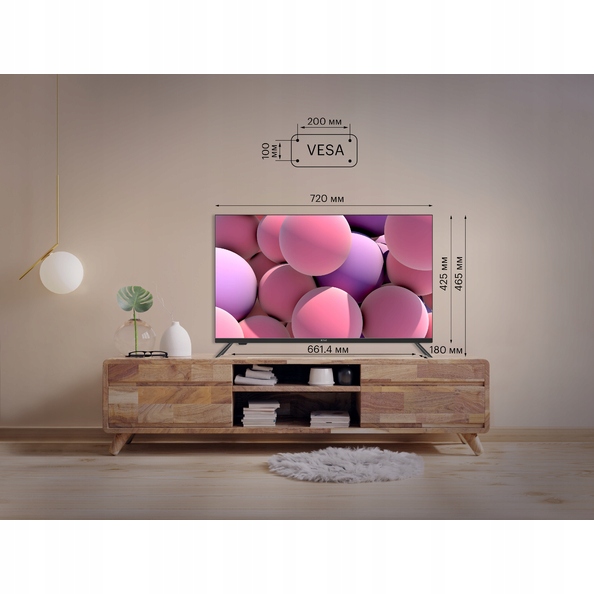 Telewizor KIVI 32H740NB 32 LED HD Ready Android TV Kod producenta 32H740NB