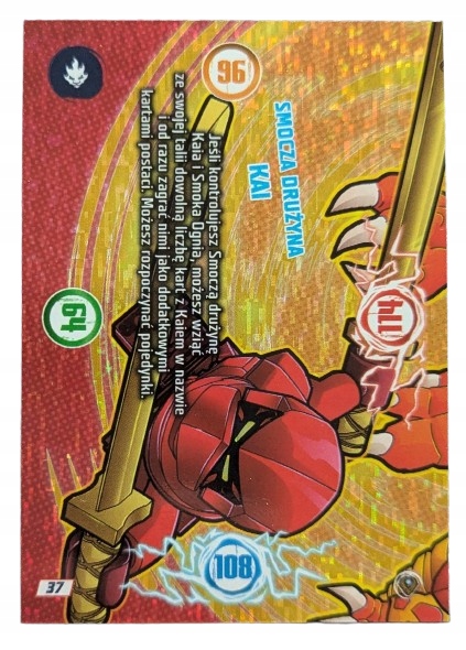 Karta Lego Ninjago Seria 9 Następny Poziom Numer 037