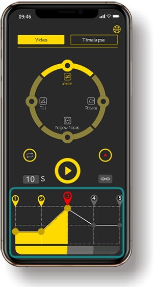 video slider Zeapon Micro 2 Plus Motorized Waga produktu 2 kg