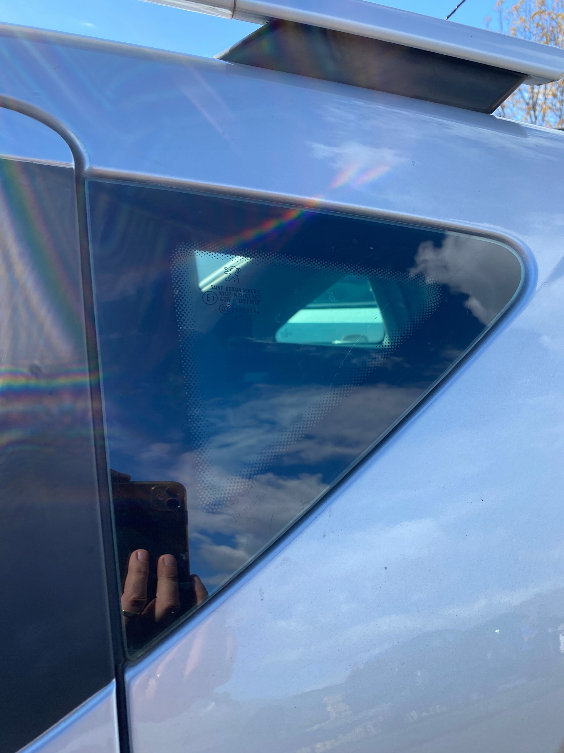 window bodywork side left without USZCZELKI Peugeot 207 SW 07-13