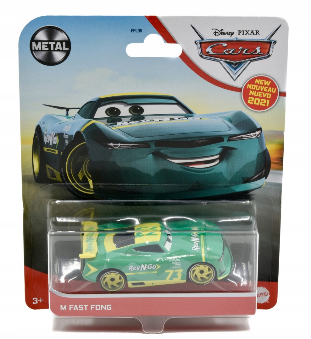

Cars Auta Metalowe Auto Resorak Mfast Fong Mattel
