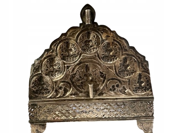 Srebrne rękodzieło z ikonografią buddyjską |549,7G| Rodzaj Rękodzieło Inny