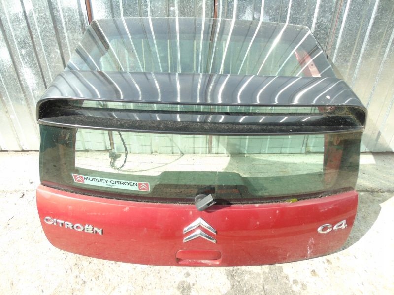 CITROEN C4 I 3D KLAPA TYLNA TYL KOMPLETNA TYŁ EKQD
