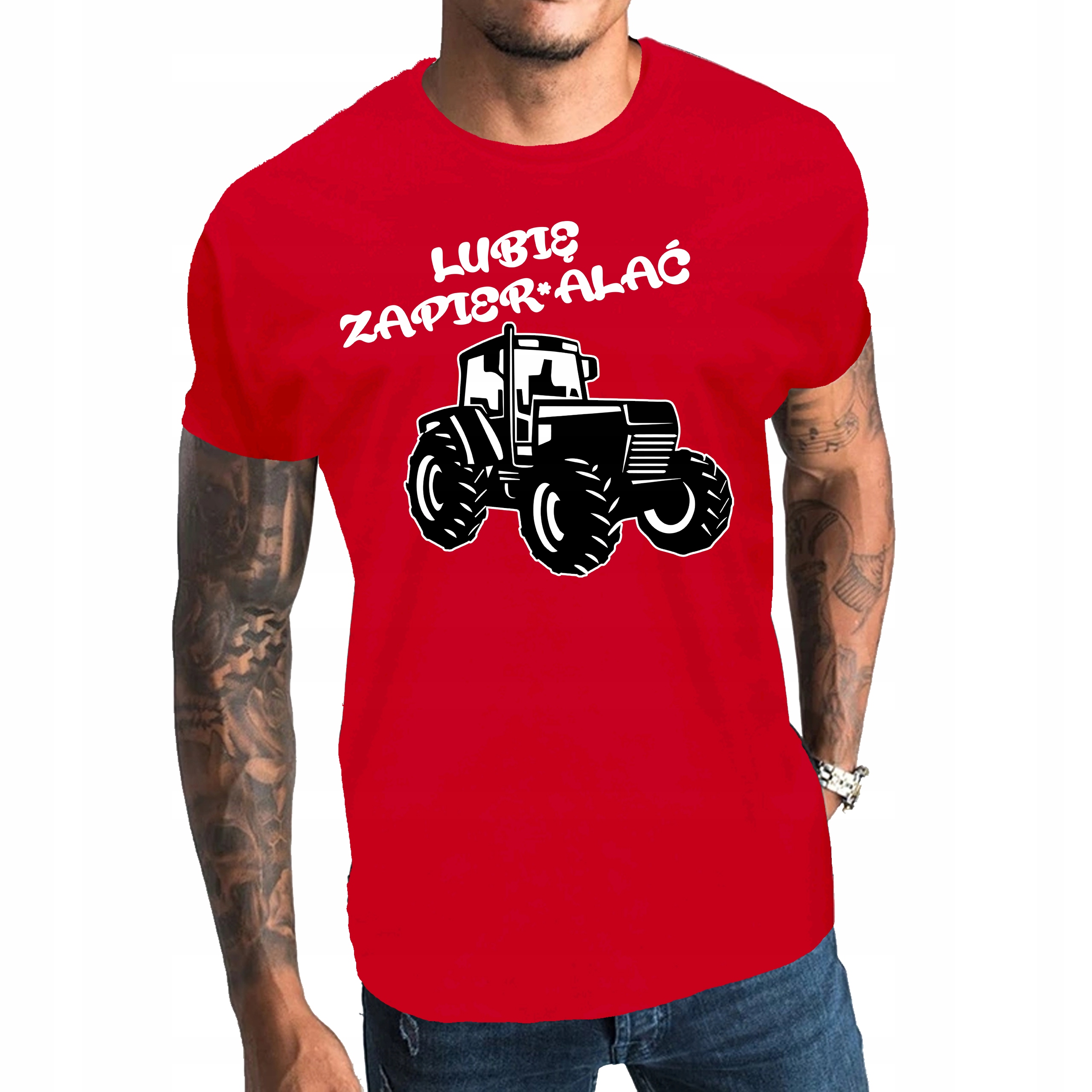 

T-shirt koszulka Traktor Rolnik Funny Prezent L