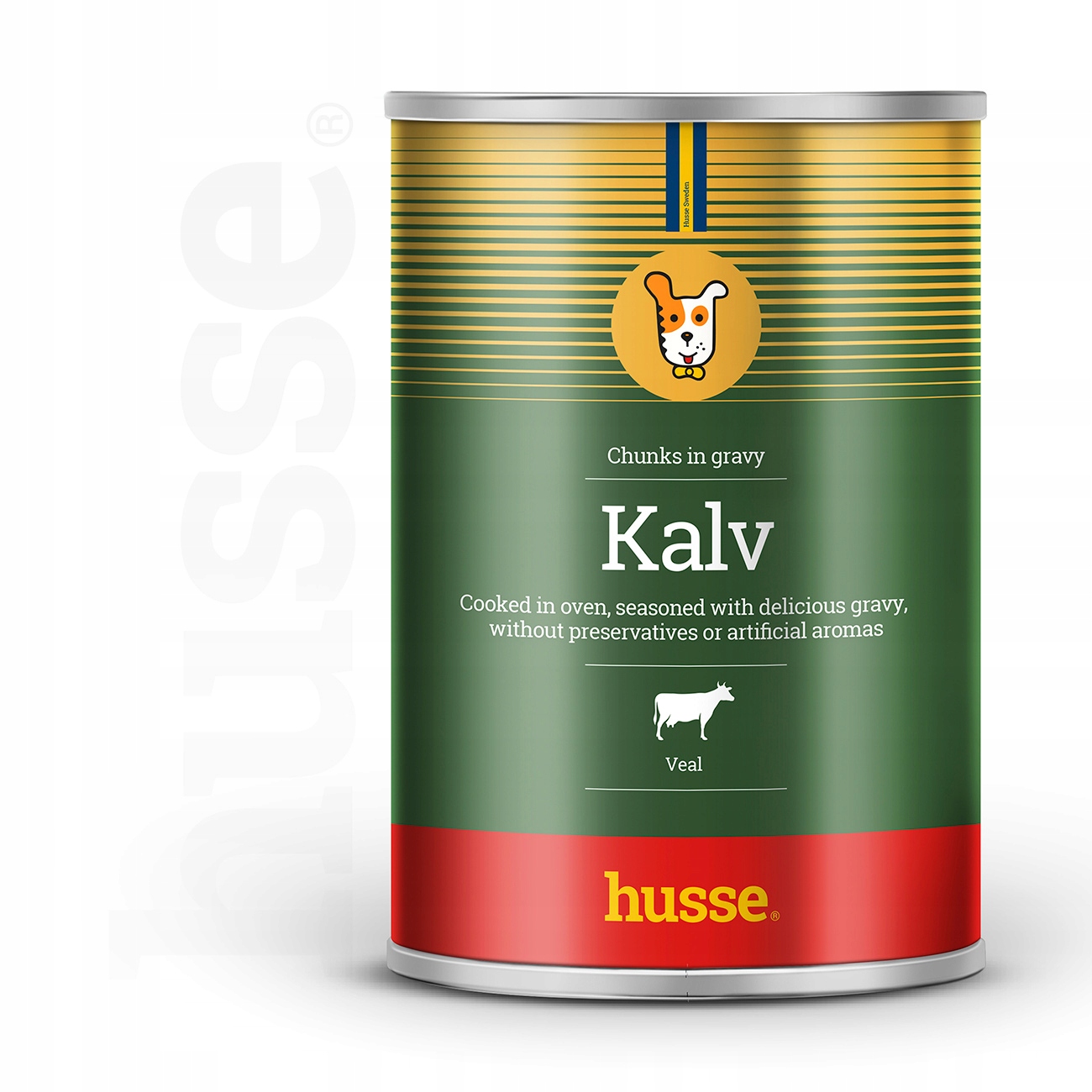 Husse Kalv kawałki z cielęciną dla psów 12x1275g