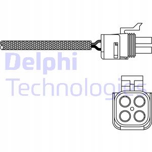ES20273-12B1 DELPHI SONDA LAMBDA RENAULT MEGANE 2. Producent części Delphi