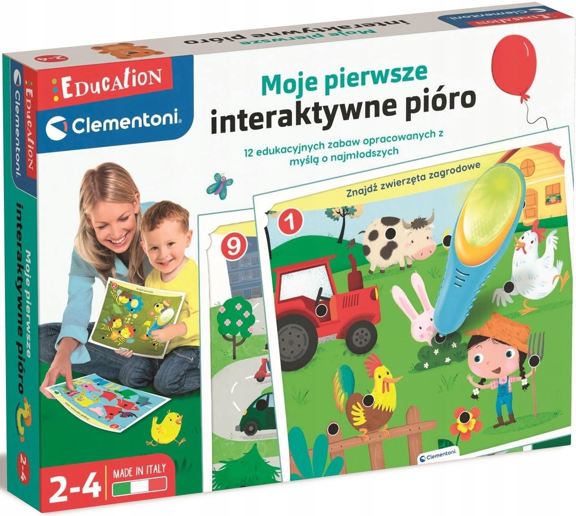 

Mówiące pióro dla Malucha Clementoni Do nauki Edu