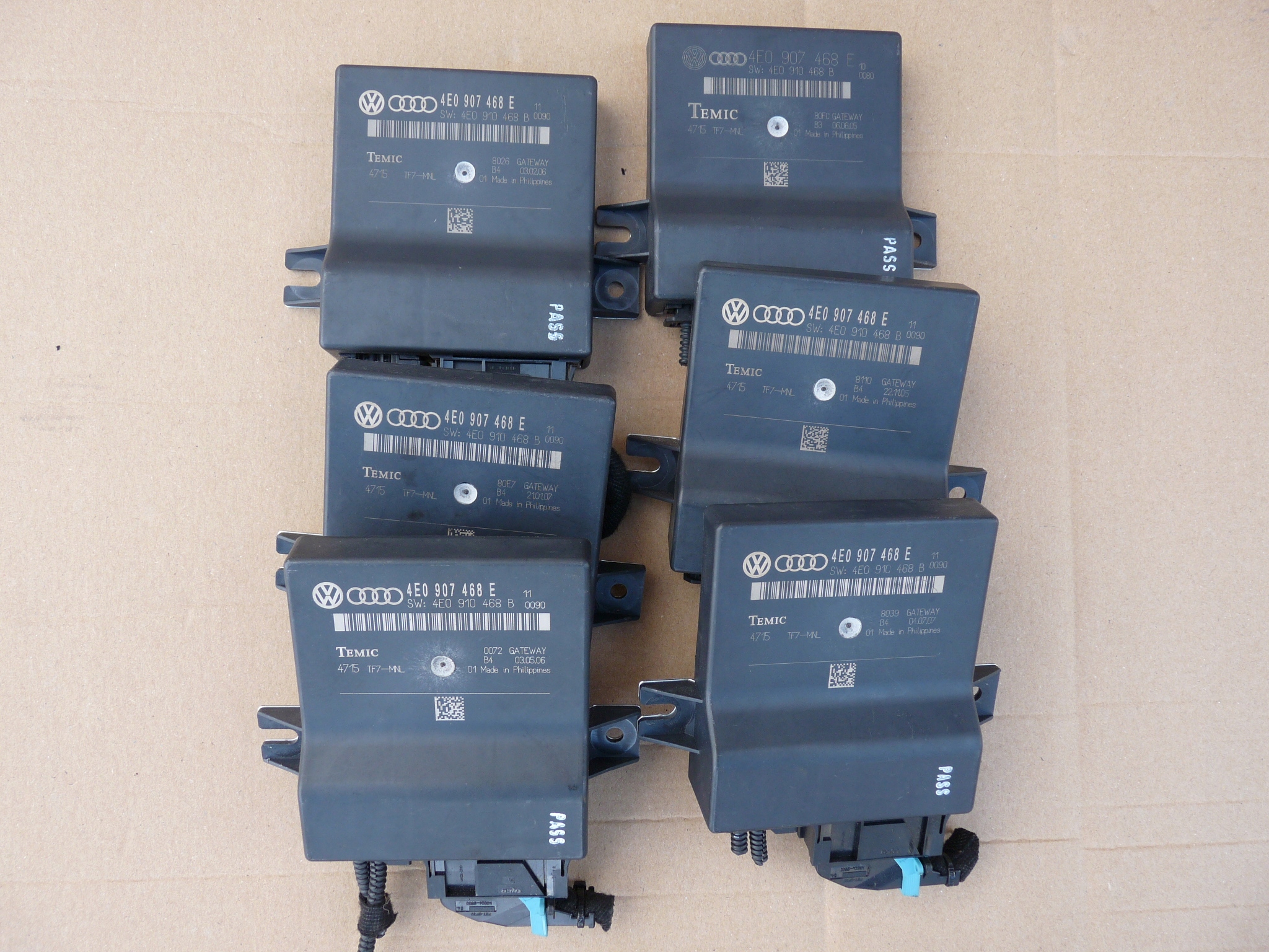 AUDI A8 D3 MODUŁ STEROWNIK GATEWAY 4E0907468E