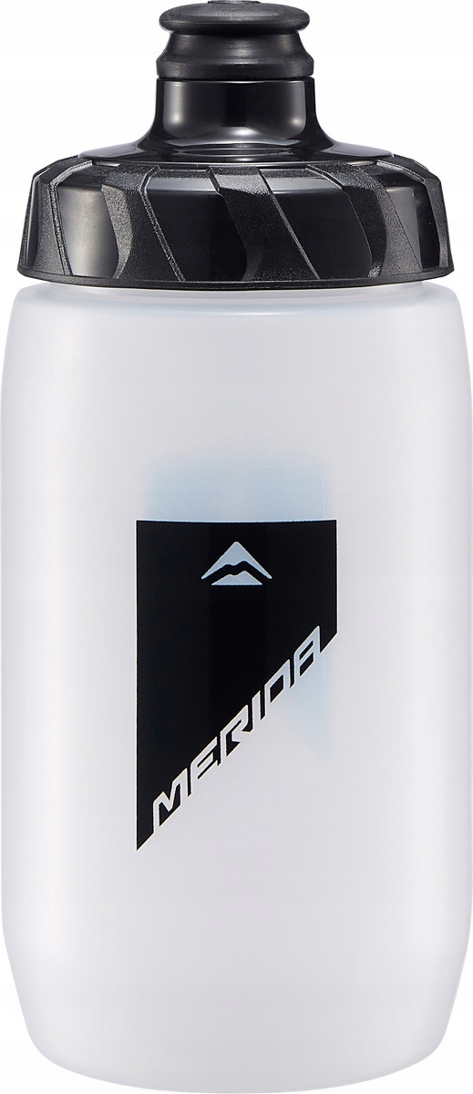 bidon merida 500ml przezroczysty z czarnym z pokrywką