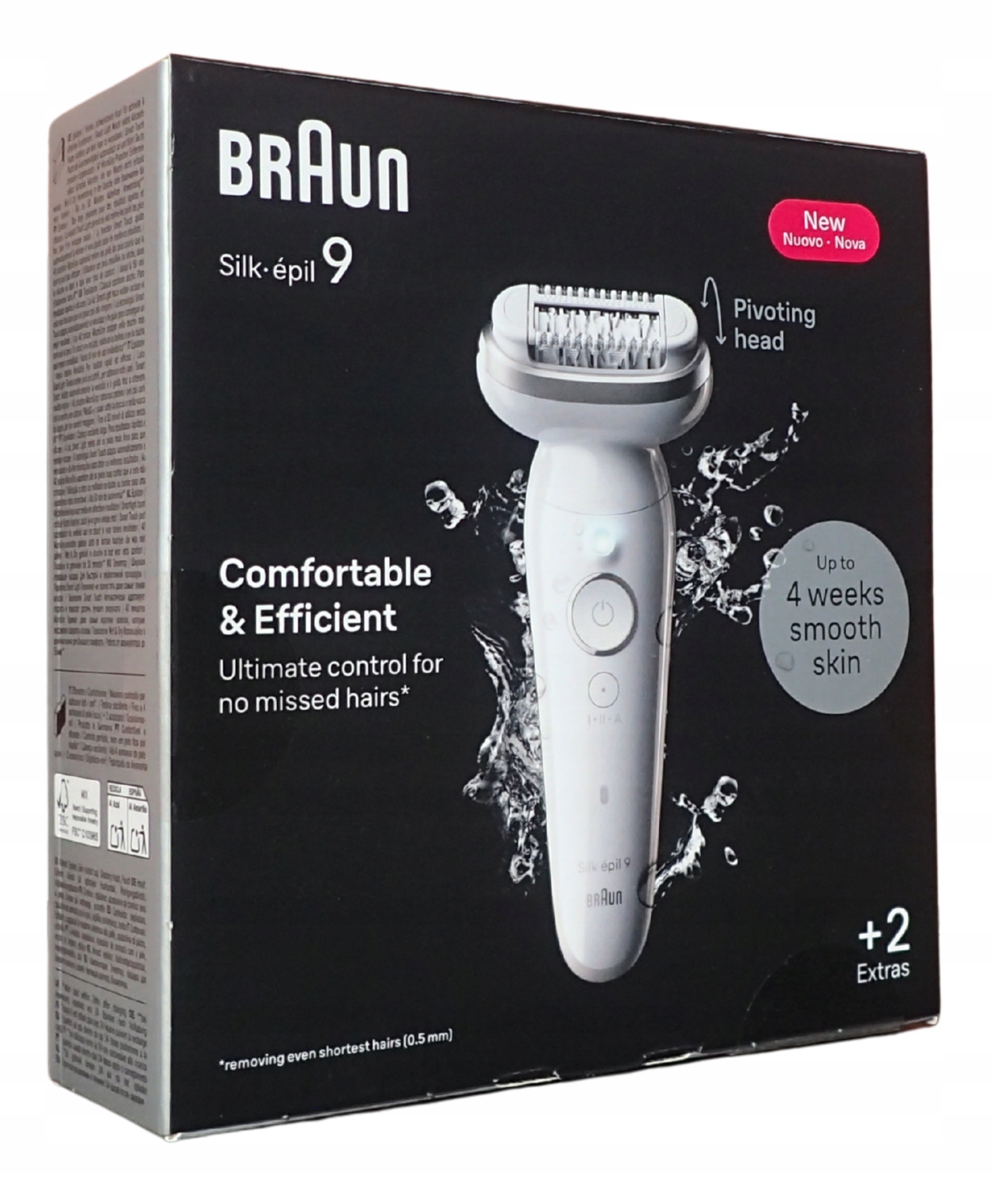 Depilátor pro bikiny a nohy Braun Silk-Epil Ses 9-011