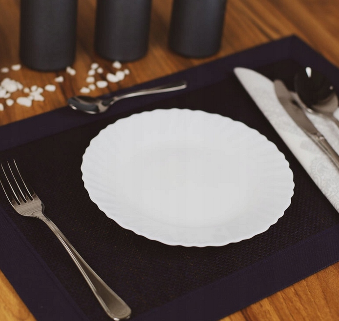 SERWIS OBIADOWY KOMPLET TALERZY ZESTAW OBIADOWY ZASTAWA NA 6 OSÓB Marka Prima Deco