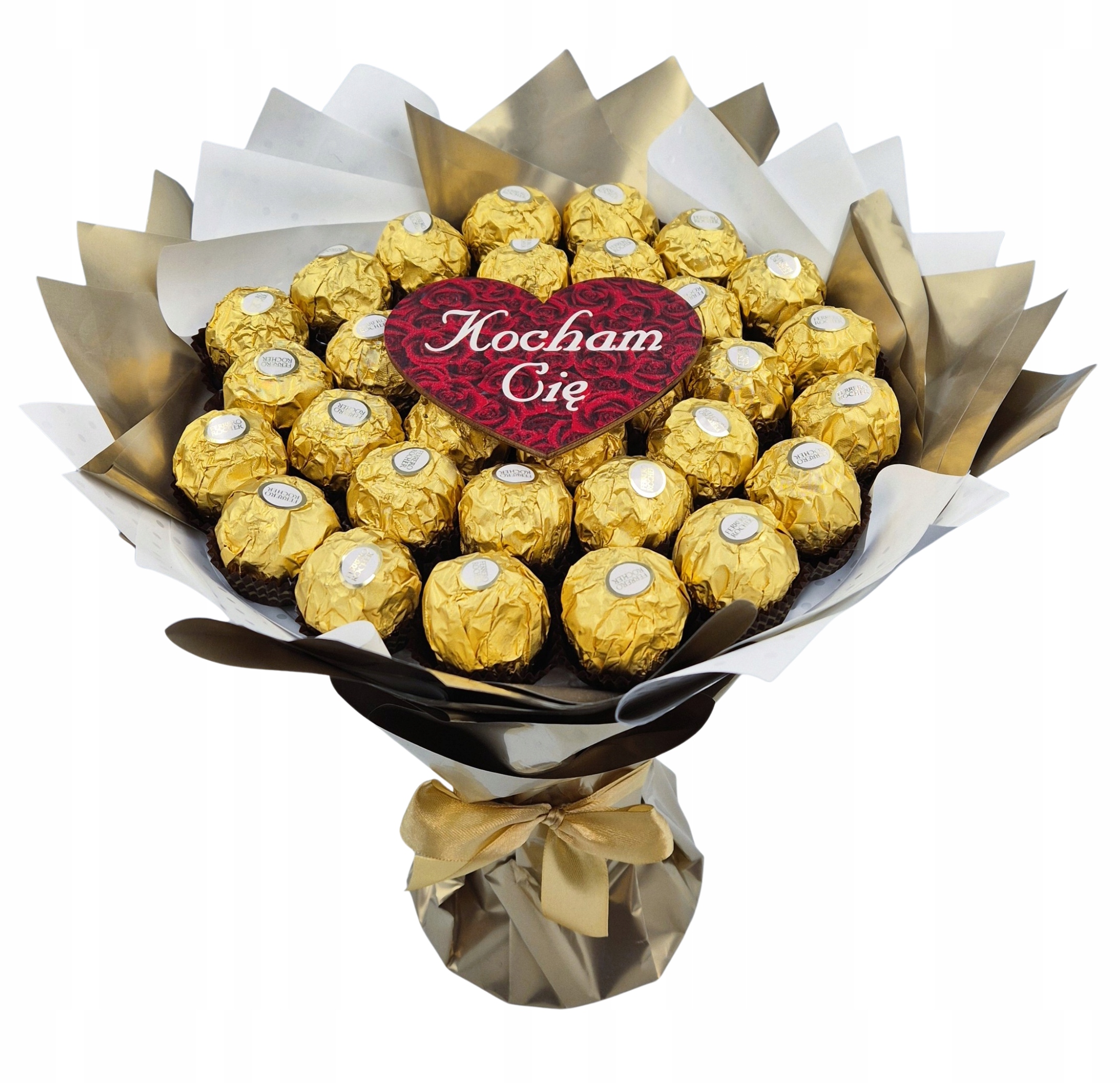 Sladká kytice sladkostí Box Dárkový koš Dárek k narozeninám, jmeninám 40