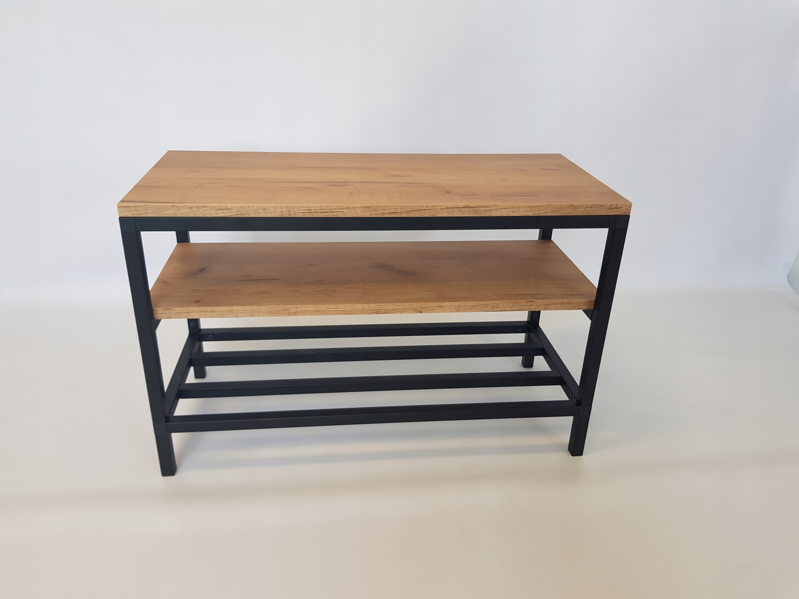 ŁAWKA PÓŁKA NA BUTY LOFT PRZEDPOKÓJ 60 CM z półką Szerokość mebla 60 cm