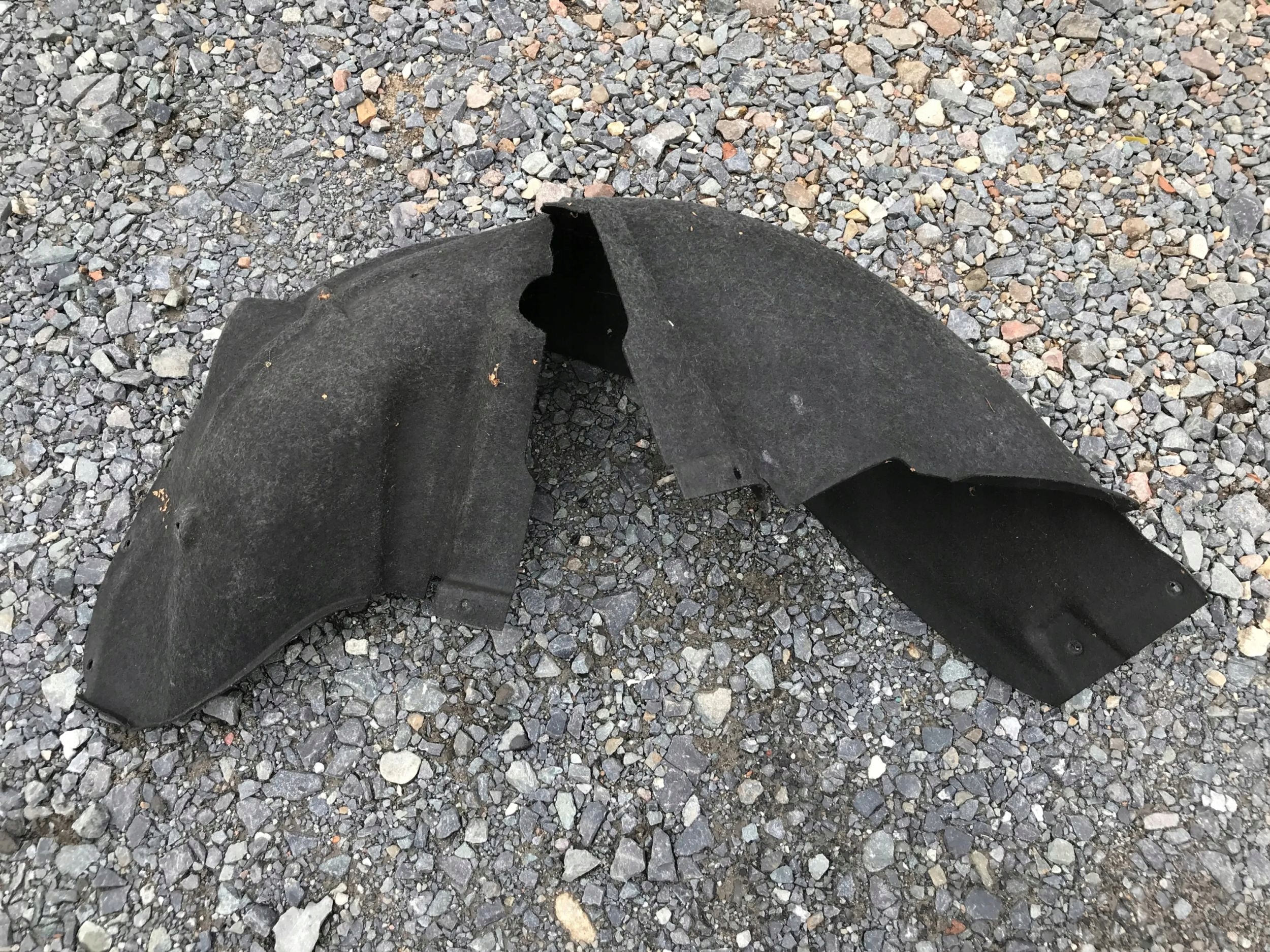 mudguard left rear part AUDI A6 C6 KOMBI