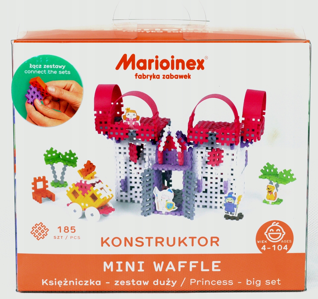 

Mini Waffle Księżniczka 185 El 4+ Marioinex