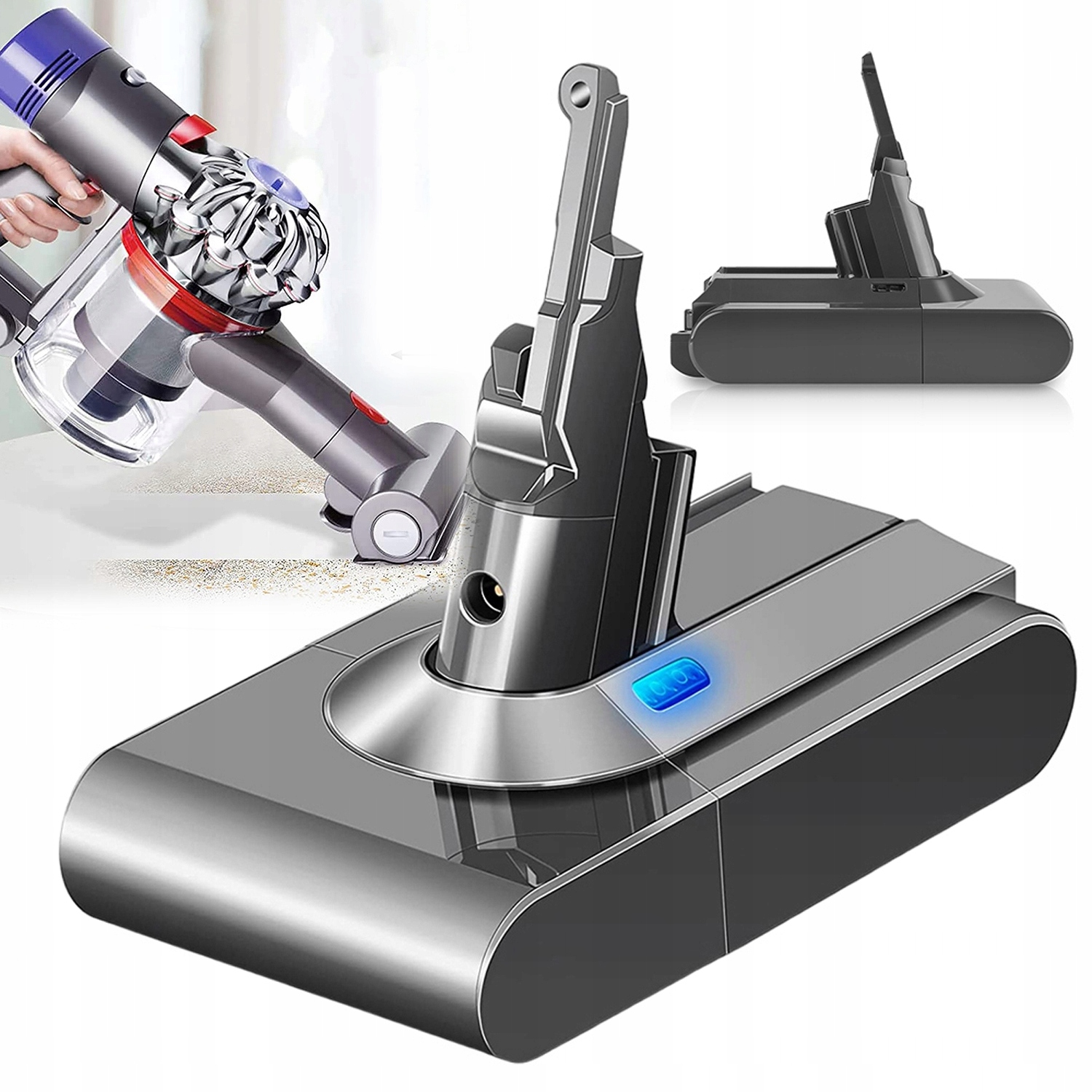 Bateria Akumulator Do Dyson V8 SV10 SV25 21.6V 4600MAH