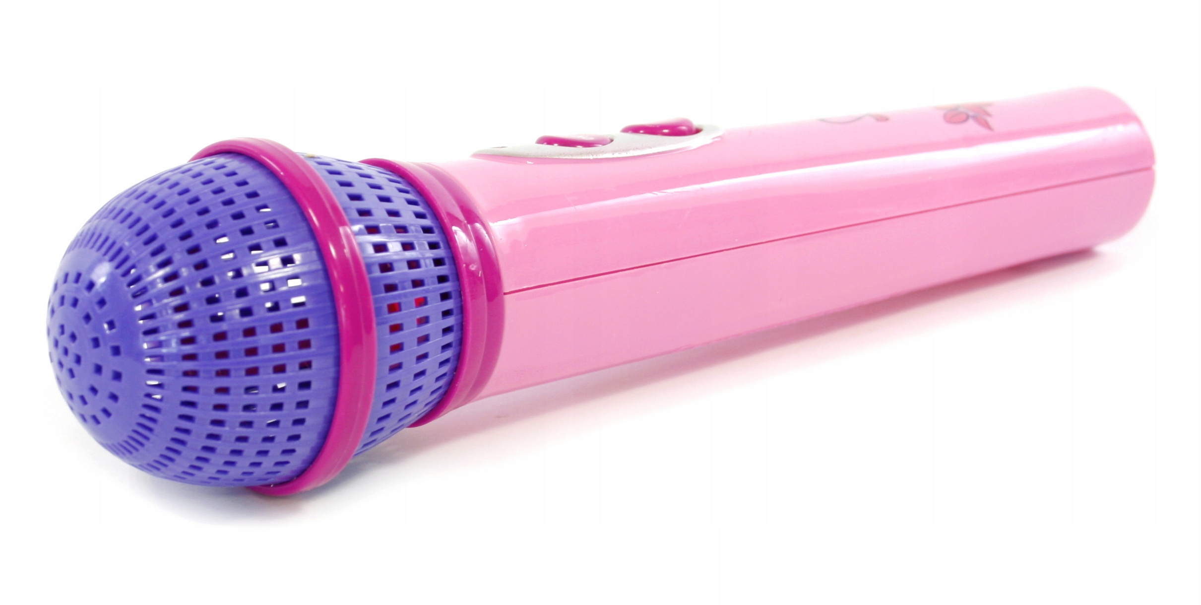 RÓŻOWY MIKROFON na baterie 12 MELODII Rodzaj mikrofon