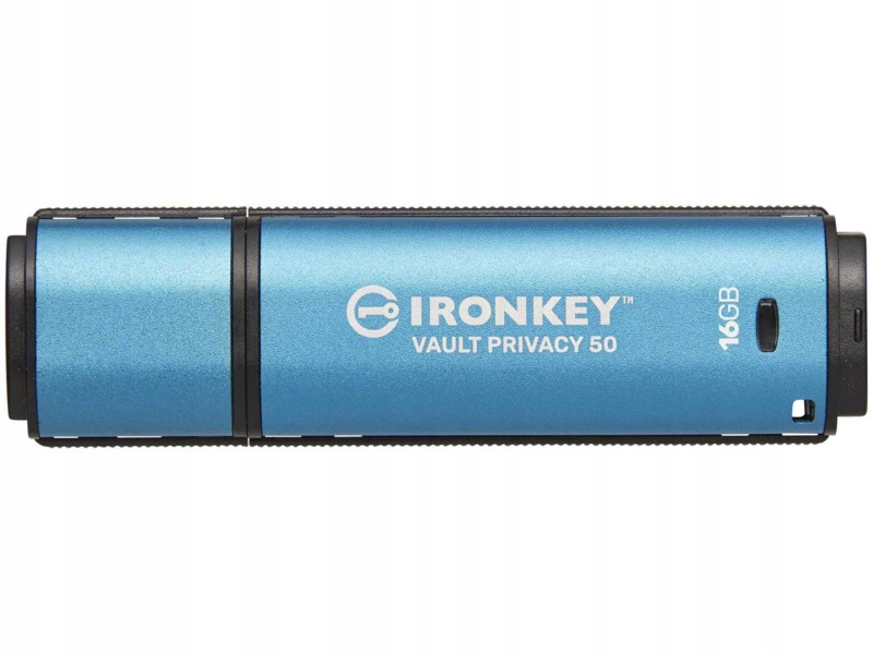 Pendrive Kingston IronKey Vault Privacy 50 16GB, Usb 3.2 Gen.1 Niebieski