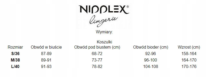Koszulka Nipplex Pandora ~ koronka na plecach ~ M Kod producenta PANDORA