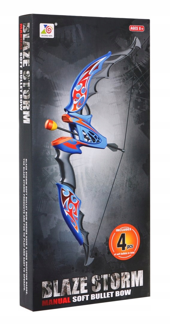 DUŻY ŁUK ZABAWKOWY DLA DZIECKA BLAZE STORM STRZAŁA Płeć chłopcy