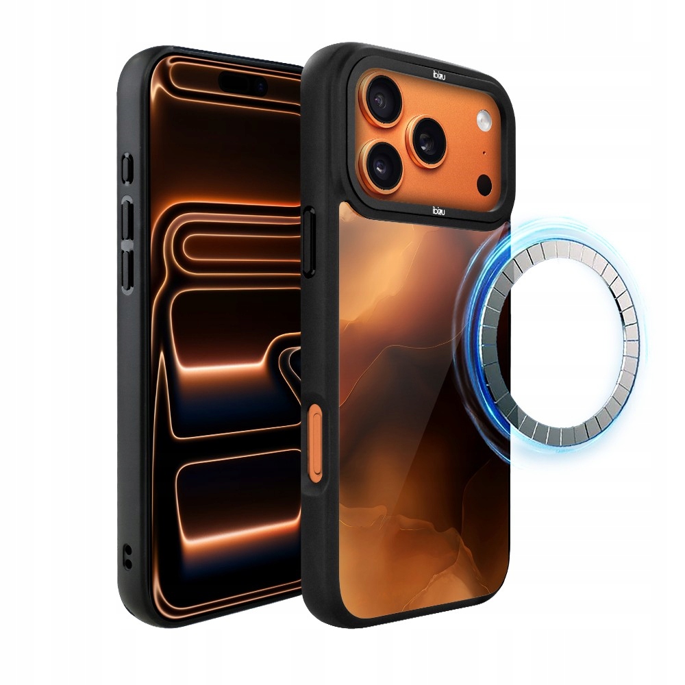 Matný Pouzdro Ibizu DropGuard s MagSafe na iPhone 17 Pro Max, barva Mars Sunset