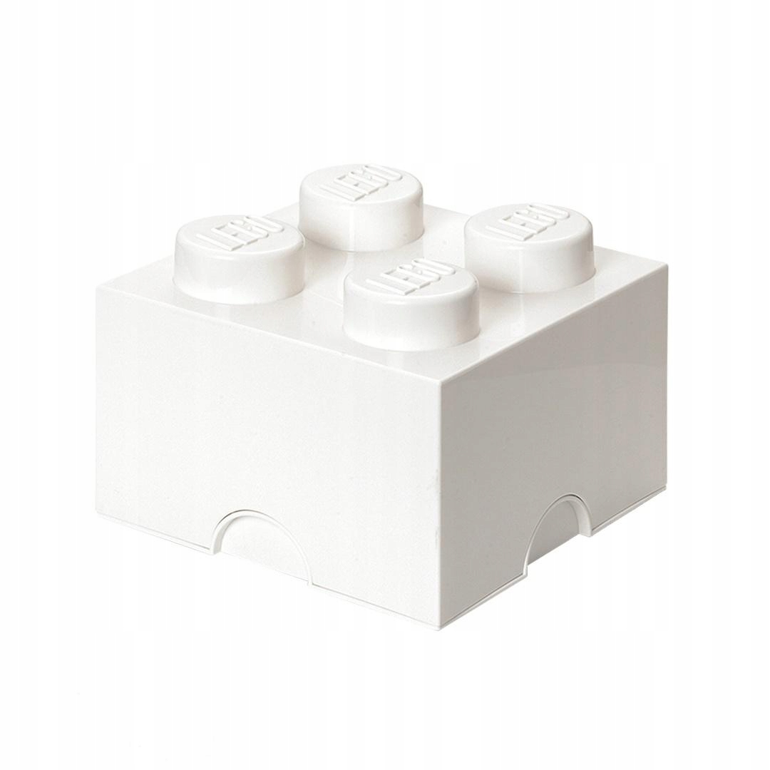 Lego (r) kontejner kostka čtyřka bílá