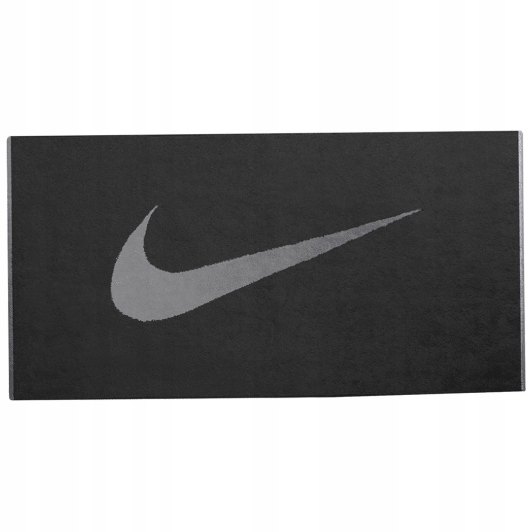 Tréninkový ručník Nike Medium 35x80 cm černý, 100% bavlna