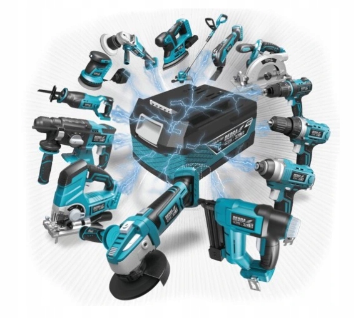 DEDRA KOSIARKA AKUMULATOROWA DED7198 18V 33cm +2Ah Seria SAS+ALL