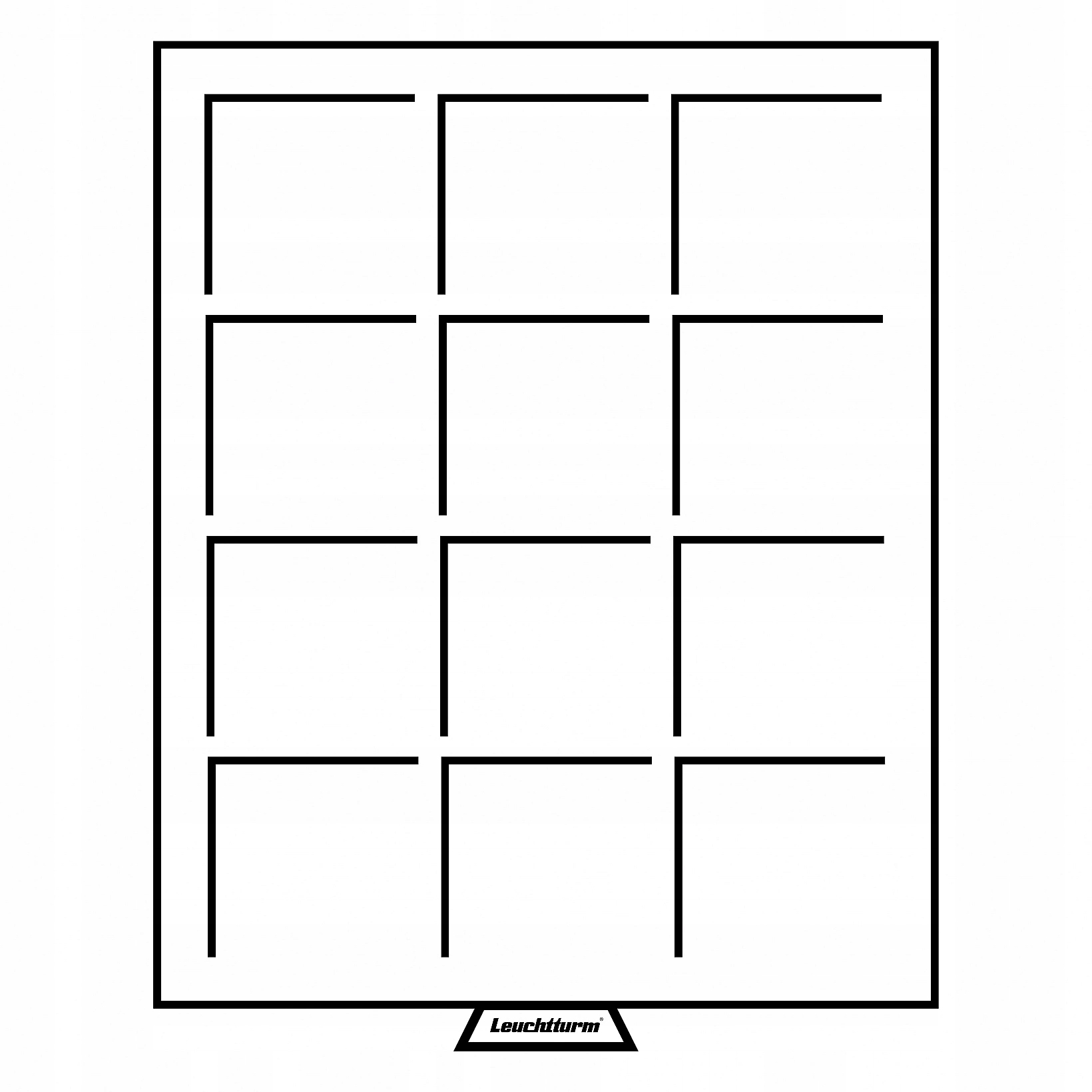 Leuchtturm Boxy na mince Smart Velikost 1 pole: 50 mm