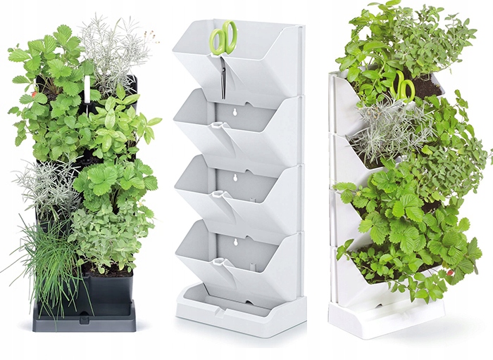 

Ogród Wertykalny Wiszący Modułowe- Biały