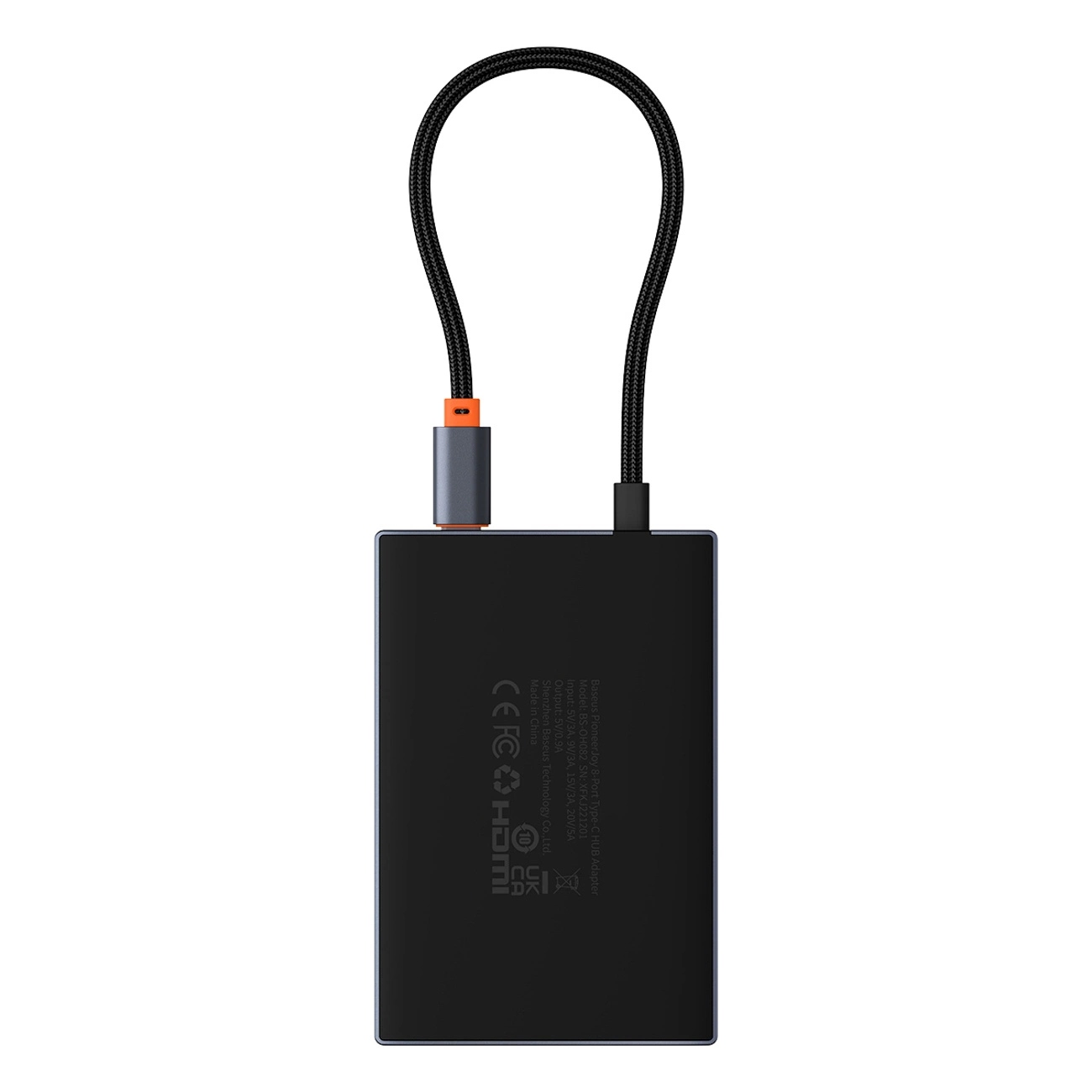Usb-c hub 8v1 Baseus PioneerJoy Hdmi 4K@60Hz Hdmi 4K@30Hz DisplayPort 8K