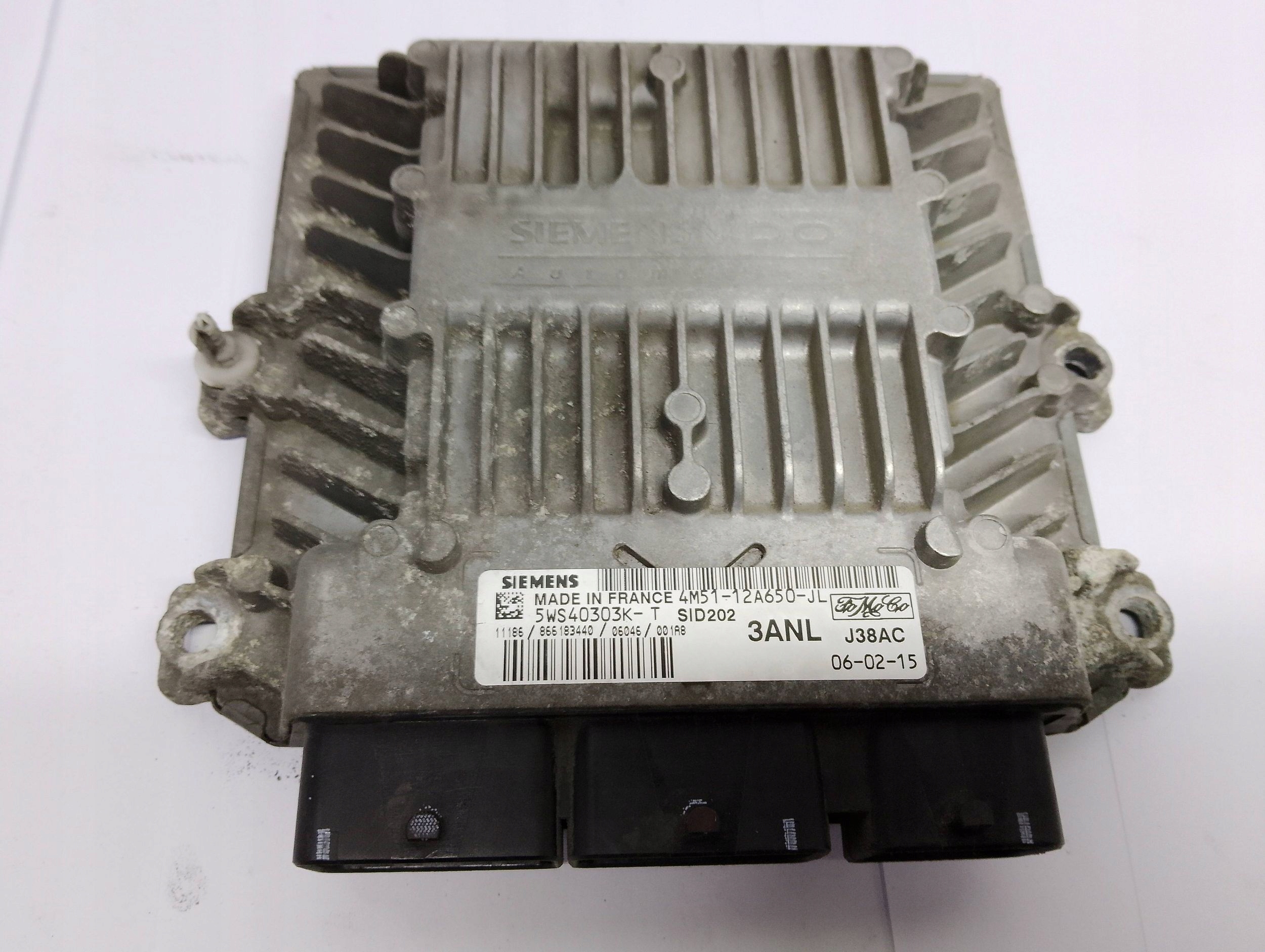 computer control unit of the engine Ford 4M5112A650JL 5WS40303K