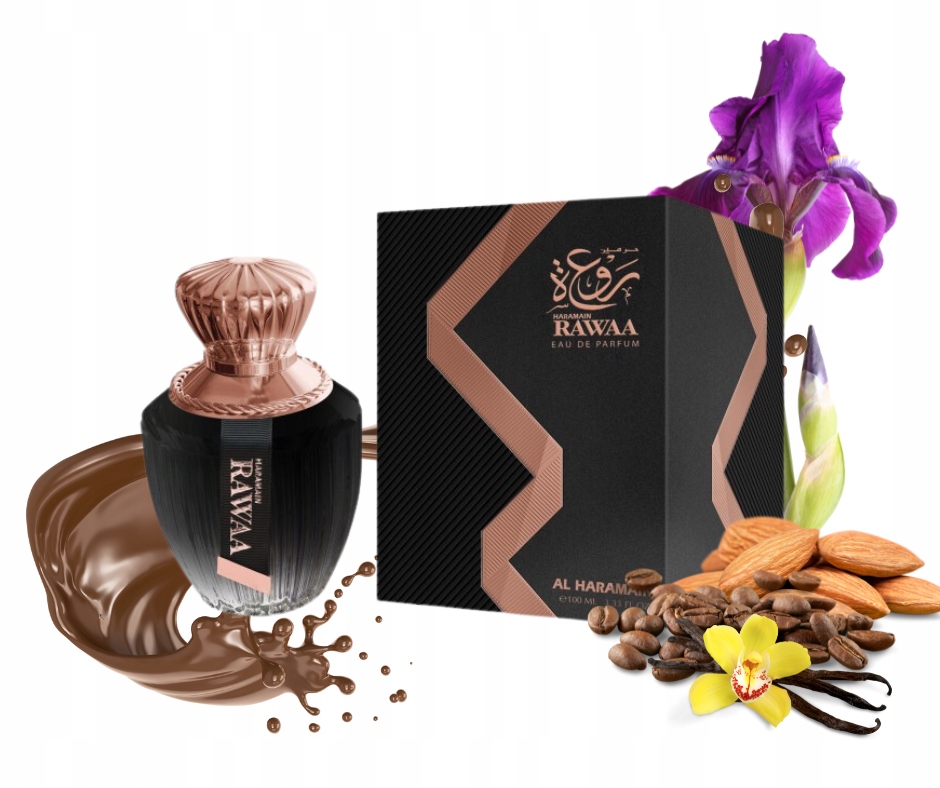 Perfumy arabskie z nutami kawy, zmysłowe, Al Haramain Rawaa Edp 100 ml