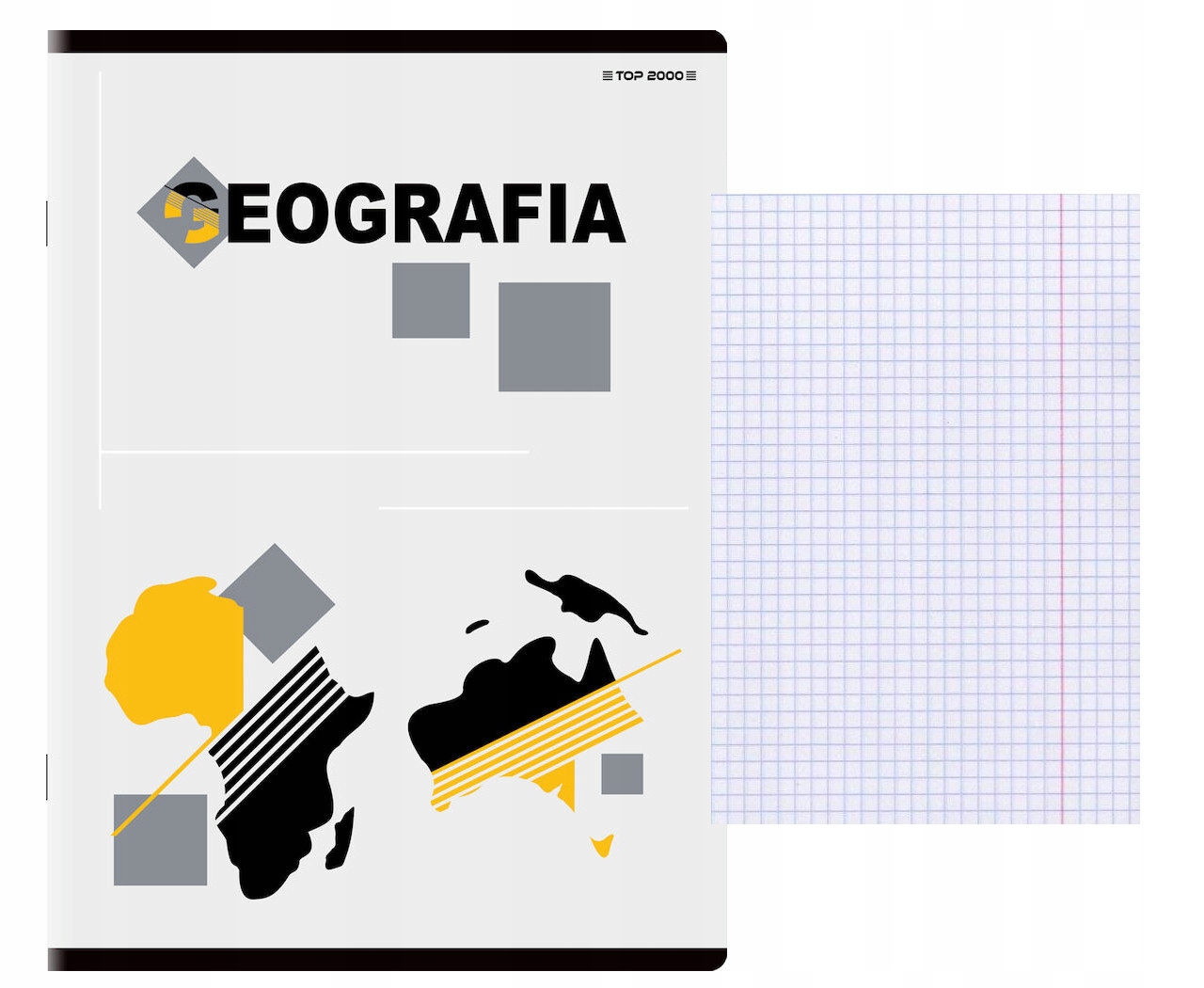 

Zeszyt A5/60k Geografia mix wzorów Top2000