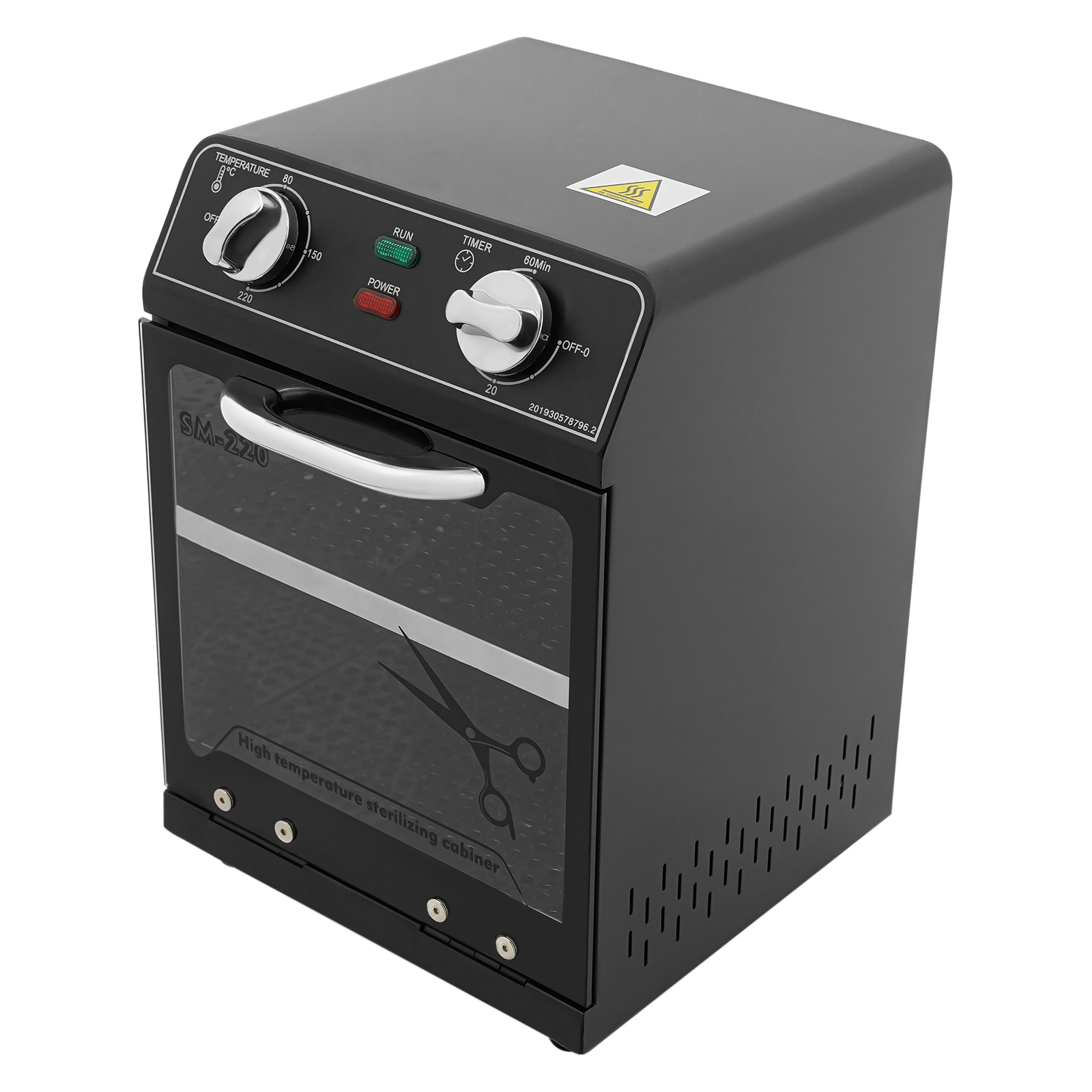 8L 600W 0-220° dezinfekční skříňový sterilizátor s vysokou teplotou Ce