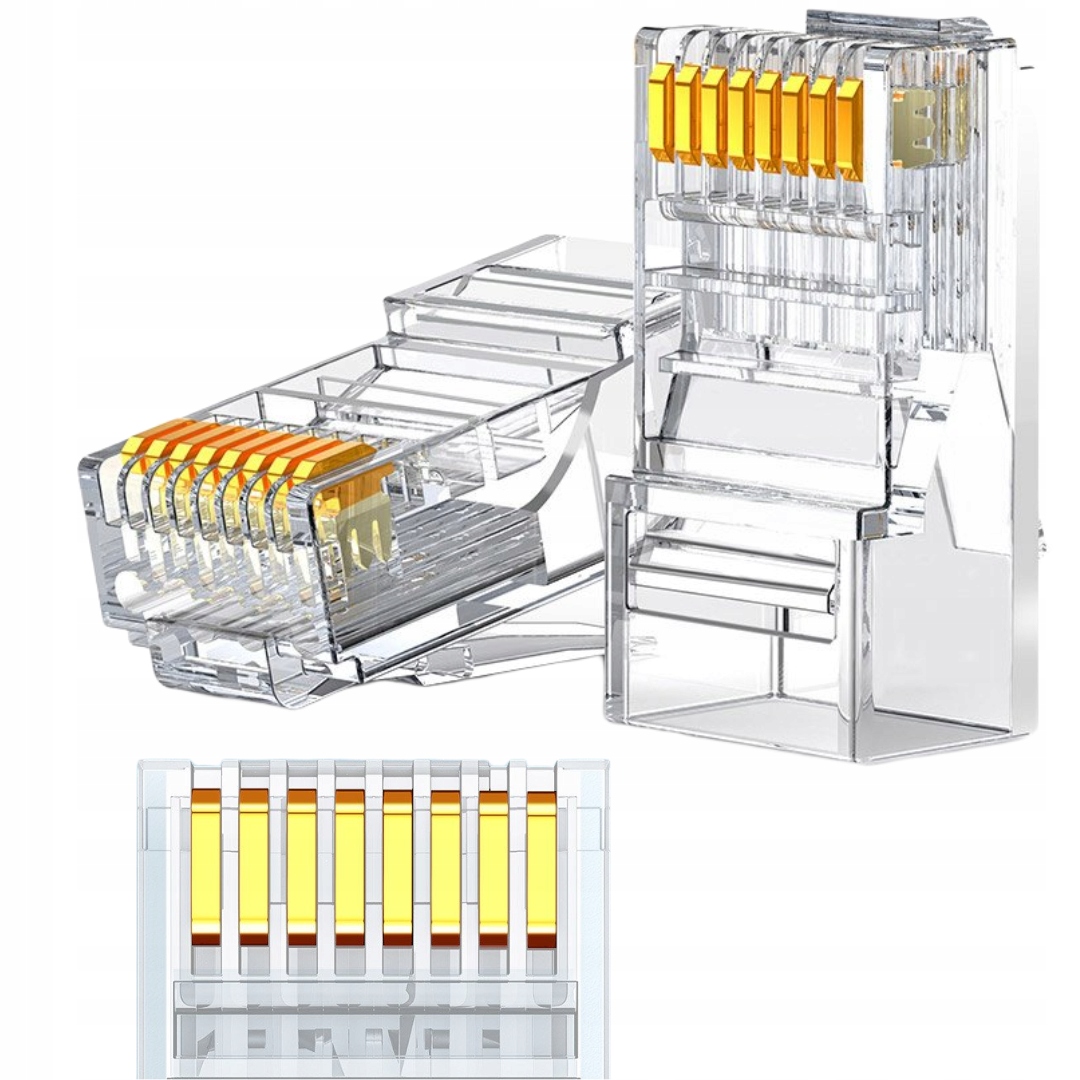 

Wtyki RJ45 50961 8P8C kat. 6 Ugreen 10 szt.