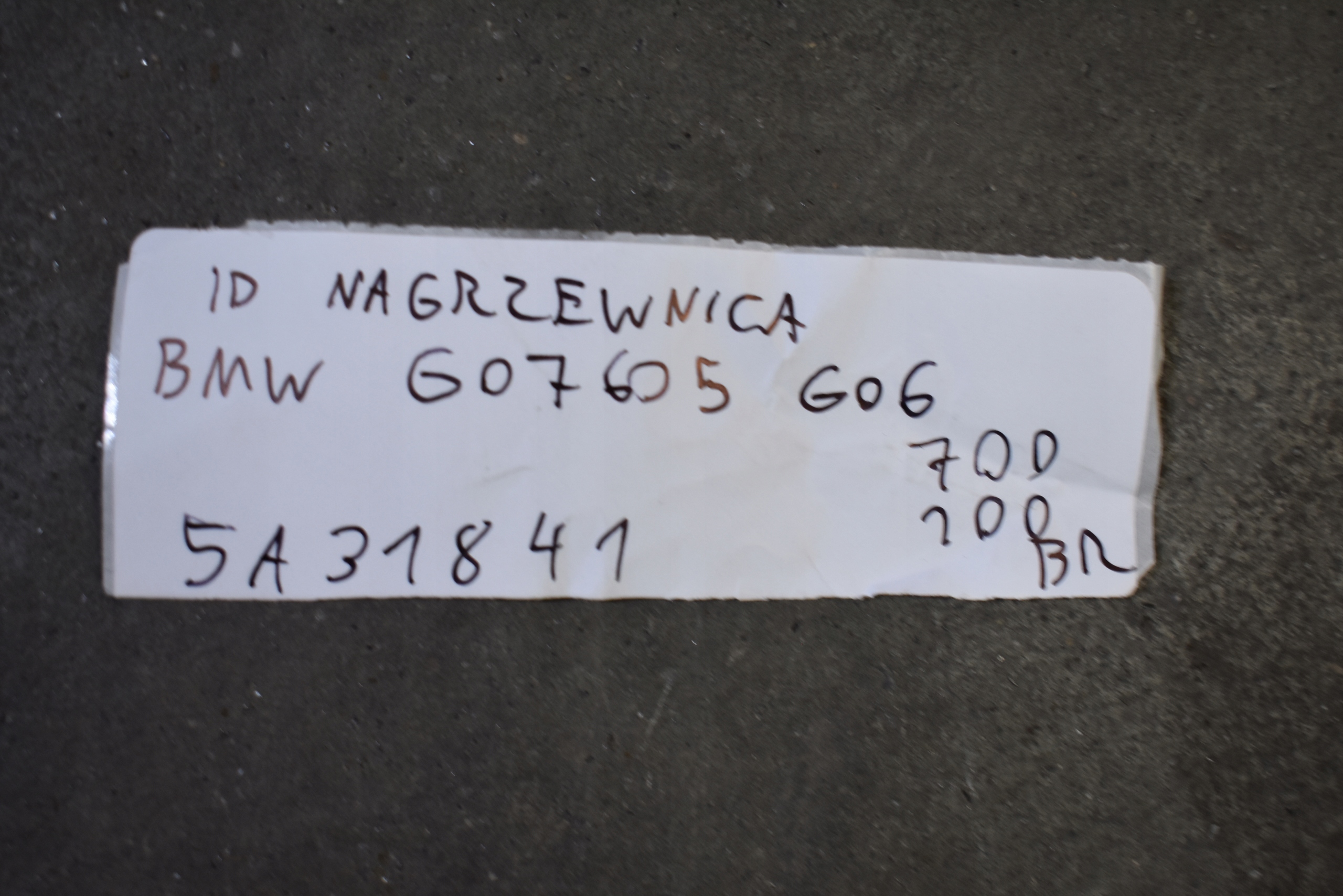 IDEALNA ohřívač BMW G07 G05 G06 1