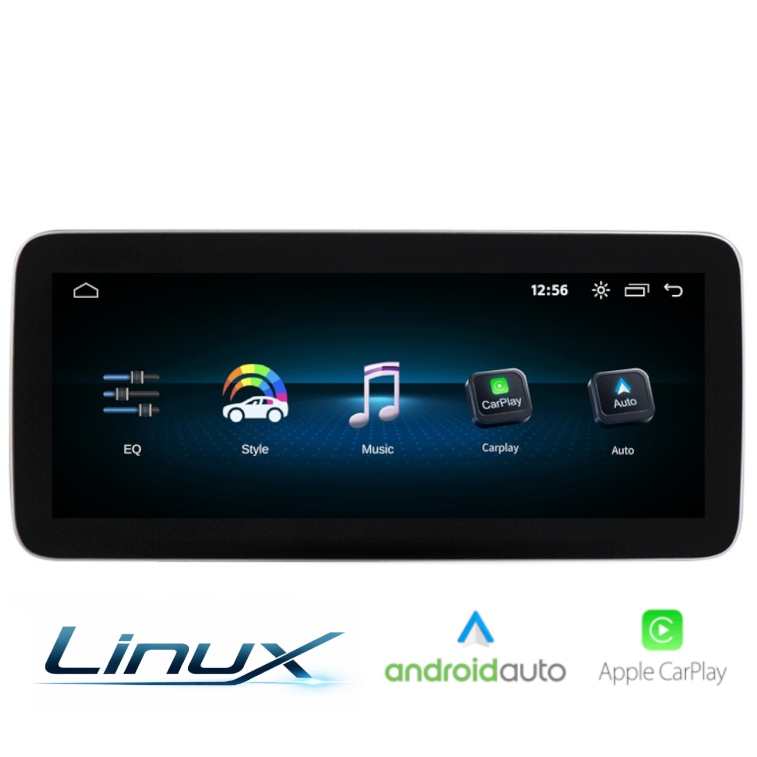 Multimediálne rádio Linux pre Mercedes W176 NTG5.0 Android Auto Carplay