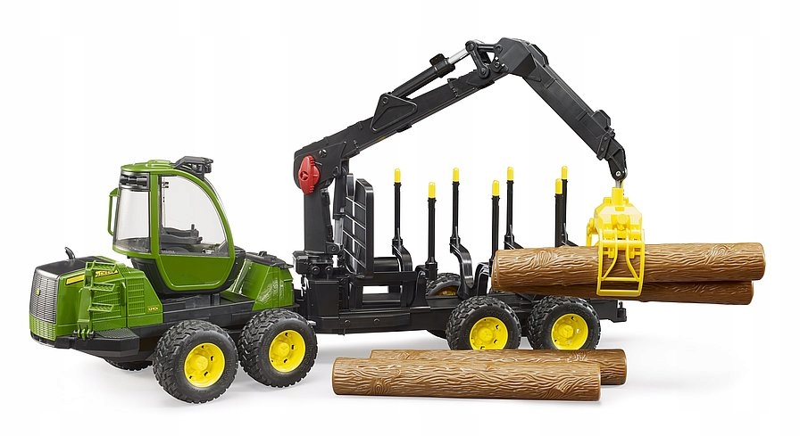 

Bruder Ładowacz John Deere 1210E chwytak 4 kłody