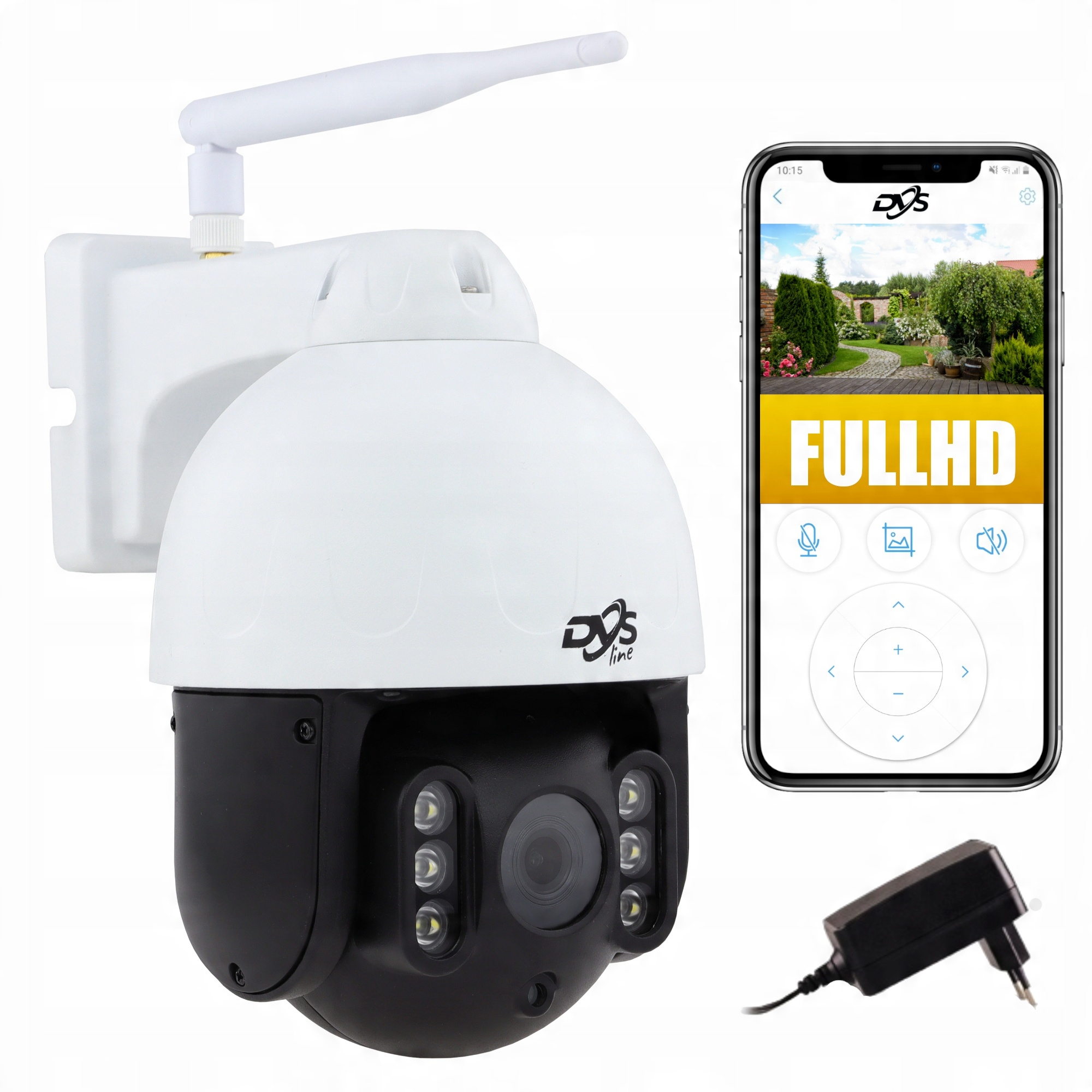 

Kamera Obrotowa Ip WiFI 2Mpx Fullhd Zewnętrzna