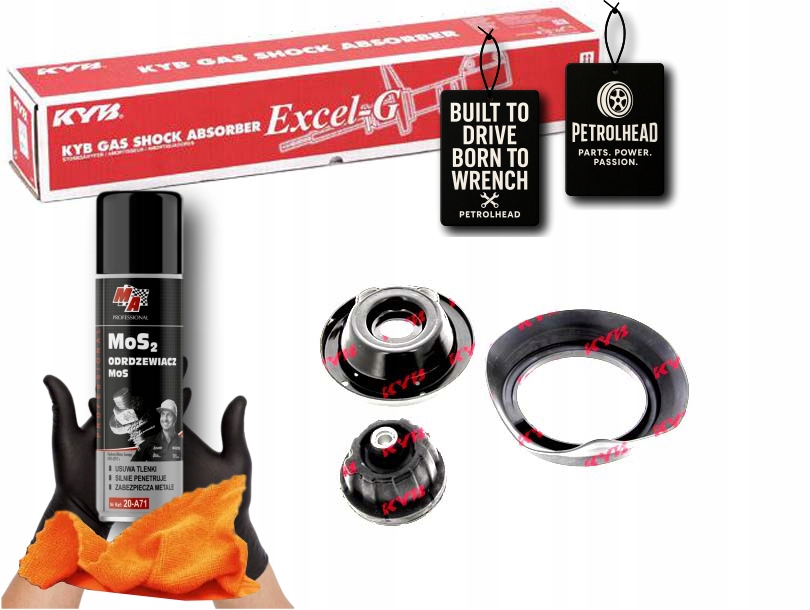 Polštář Tlumiče Přední L/p Mercedes C CL203 C T- #Petrolhead Pro+ Kit1